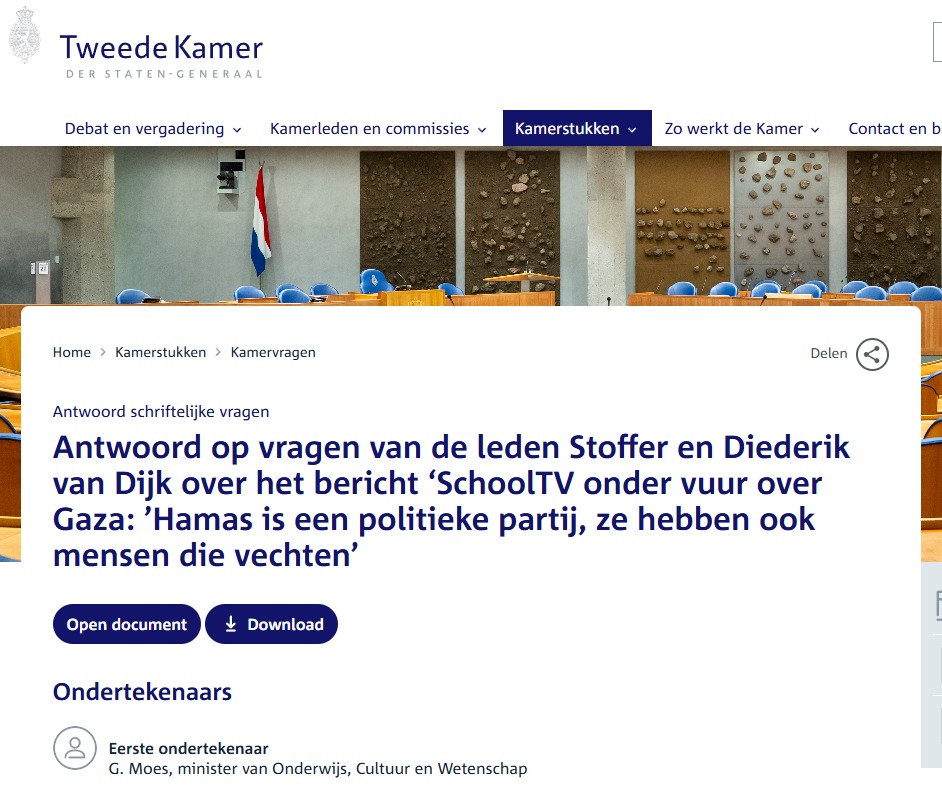 Beantwoording vragen Tweede Kamer-1