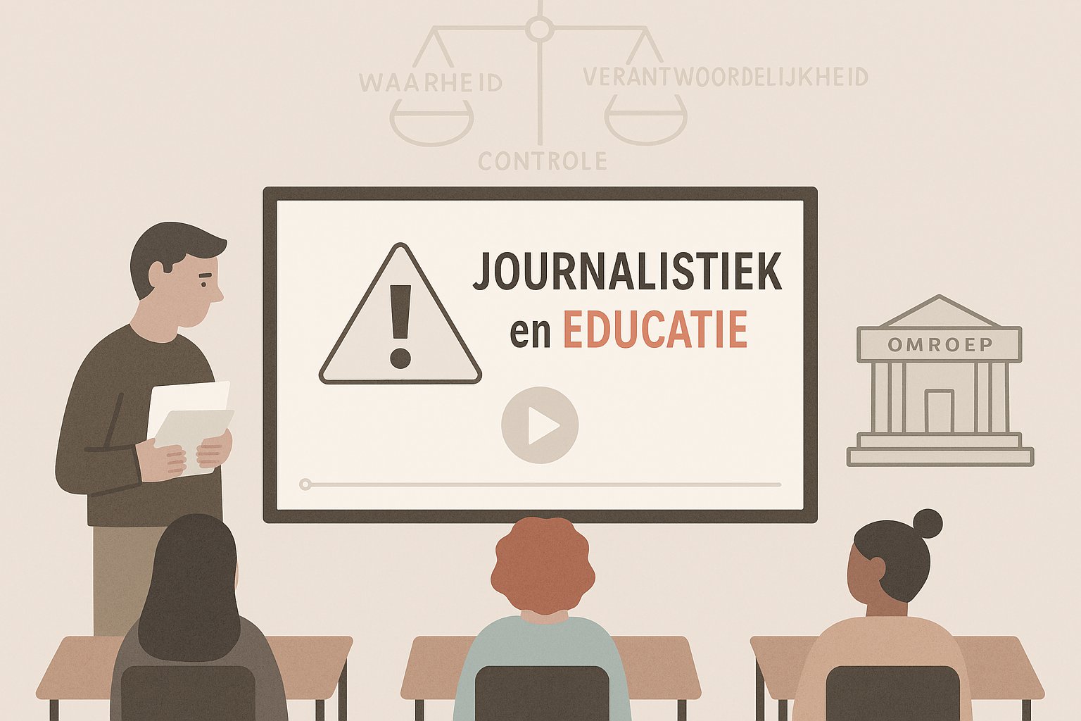 En educatie Presentatie over journalistiek en educatie