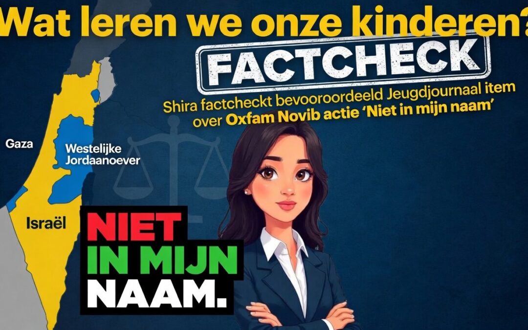 Shira factcheckt (04): Jeugdjournaalitem over “Niet in mijn naam”